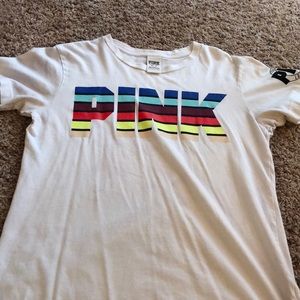 Rainbow PINK tee